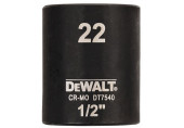 DeWALT DT7540 IMPACT Tete hexagonale 22 mm x 1/2''. Short