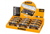 DeWALT DT7969-QZ Présentoir de 12 coffrets de 32 pieces avec embouts 25mm