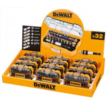 DeWALT DT7969-QZ Présentoir de 12 coffrets de 32 pieces avec embouts 25mm