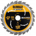 DeWALT DT99565 XR Lame de scie circulaire 210 x 30 mm 24T CSB