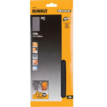 DeWALT DTM8552 Feuilles abrasives 115x228 mm K120, 5 pieces