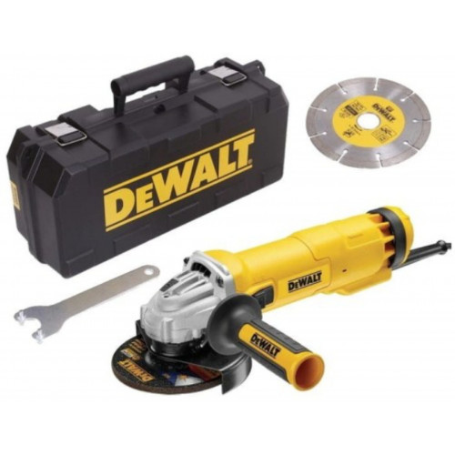 DeWALT DWE4217KD Meuleuse d'angle (1200W/125mm) Valise