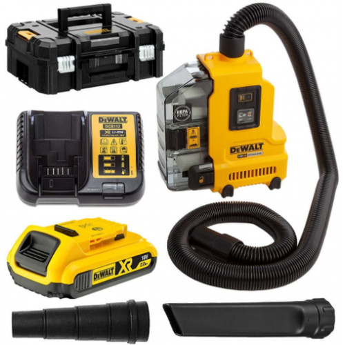 DeWALT DWH161D1 Aspirateur portable sans fil XR (18V/1x2,0Ah) Tstak