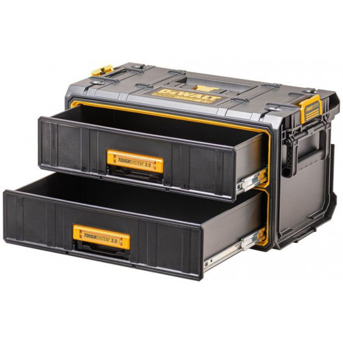 DeWALT DWST83529-1 Mallette ToughSystem 2.0 avec 2 tiroirs