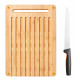 Fiskars Planche a pain et couteau a pain en bambou 1057551