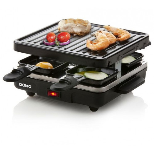 DOMO Raclette Grill 4 personnes, 600W DO9147G