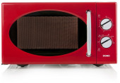 DOMO Micro-onde Comptoir, 25l, 900W, Rouge DO2925