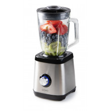 DOMO Blender de table avec bol en verre 1,5 l, 1000 W, DO1133BL