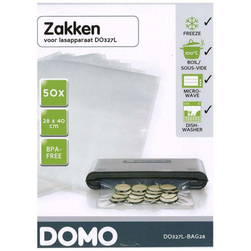 DOMO Set 50 sacs 28x40cm DO327L-BAG28