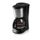 DOMO Cafetiere 12 tasses, 10000W, noir/inox