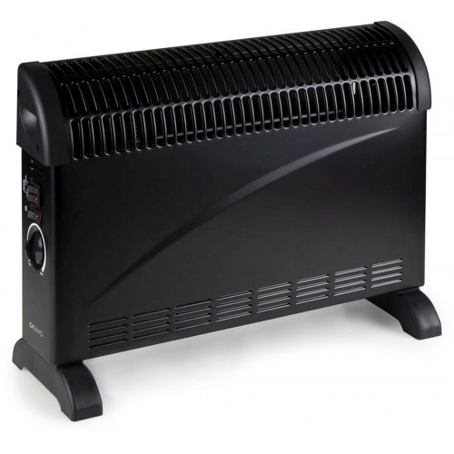 DOMO Chauffage par convection Turbo 2000W, noir DO7350CH