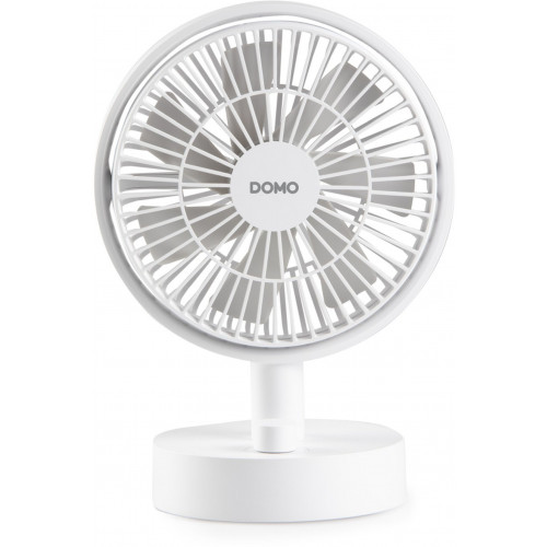 DOMO Ventilateur de table USB sur batterie avec oscillation DO8151