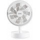 DOMO Ventilateur de table USB sur batterie avec oscillation DO8151