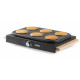 DOMO Plaques a pancakes revetement anti-adhésif,1000W DO8717P