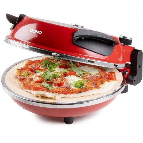 Four a pizza DOMO pour pizza fraîche, rouge DO9284PZ