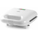 DOMO Sandwichmaker 3 en 1 avec plaques amovibles, Blanc DO1090C