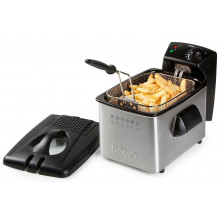 DOMO Friteuse en inox 3l, 2000W DO464FR