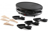 DOMO Gril raclette pour 8 personnes, 1200W DO9038G