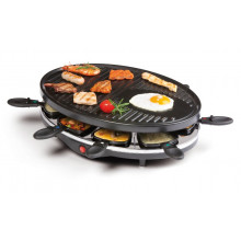 DOMO Gril raclette pour 8 personnes, 1200W DO9038G