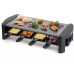 DOMO Plancha raclette de pierre naturelle, 1300W DO9039G