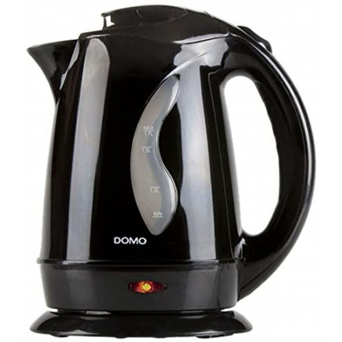 DOMO Bouilloire Electrique 1,7l, 2200W, Noir DO9019WK