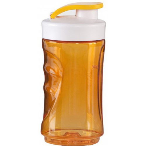 DOMO Bouteille pour Mixeur Smoothie, 300ml, orange DO435BL-BK