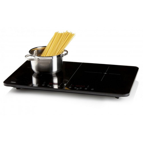 DOMO PRIMO Plaque a Induction Double 2 Zones, 3500W, Noir PR301IKP