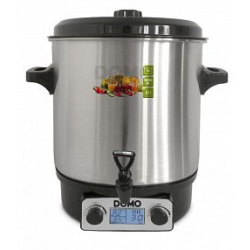 DOMO Stérilisateur en inox de conserves avec LCD DO42325PC
