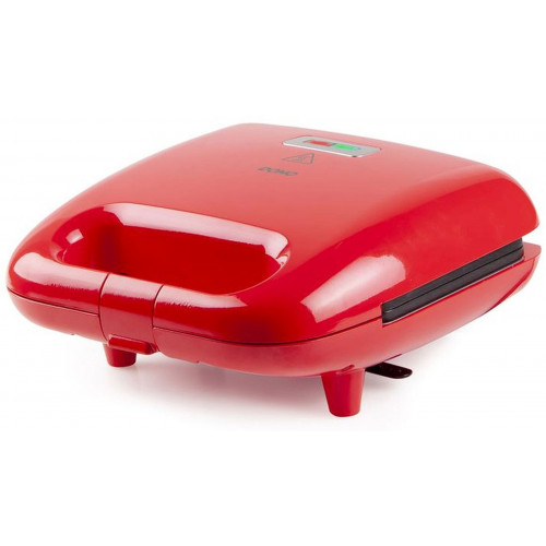 DOMO Croque-gaufre 750W, rouge DO9242W