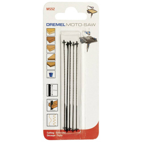 Dremel Moto Saw Lame de scie latérale MS50 , 5 pcs. 2615MS50JA