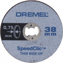 DREMEL EZ SpeedClic : disques a tronçonner fins. 2615S409JB