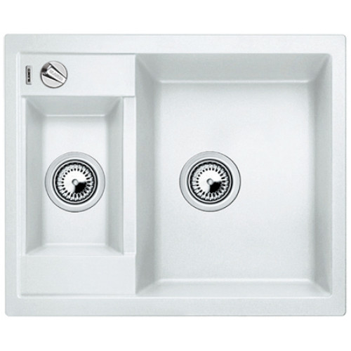 BLANCO METRA 6 S Silgranit Évier, blanc 516157 BLANCO METRA 6 S Silgranit Évier, blanc 516157