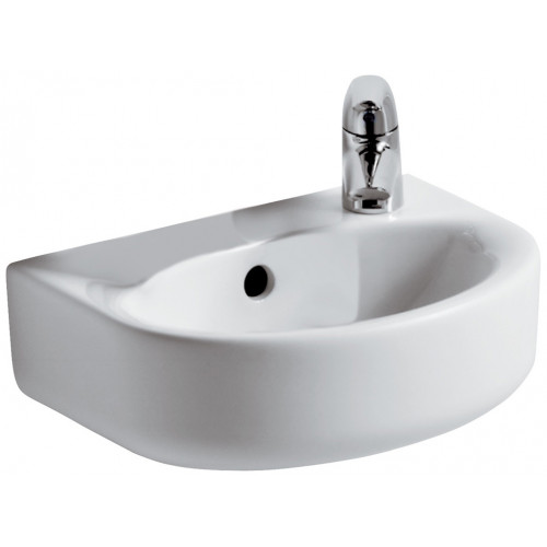 IDEAL Standard Connect Arc lavabo avec trou de robinet a droite, 35 × 26 cm E791301