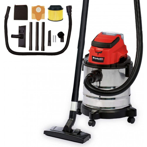 Einhell TC-VC 18/20 Li S-Solo Aspirateur eaux et poussieres sans fil 2347130
