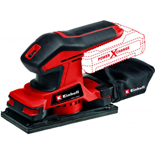 Einhell TC-OS 18/187 Li Solo Ponceuse vibrante sans fil 4460725