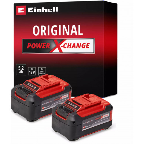 Einhell Batterie 2x(18V/5,2Ah) PXC-Twinpack 4511526