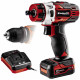 Einhell Te-CD 12/1 X-Li (1x2, 0Ah) Perceuse-visseuse sans fil (12V/1x2,0Ah) 4513592