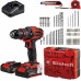 Einhell TE-CD 18/40 Li-i +64 Marteau perforateur sans fil (40Nm/18V/2x2,0Ah)coffret4513992