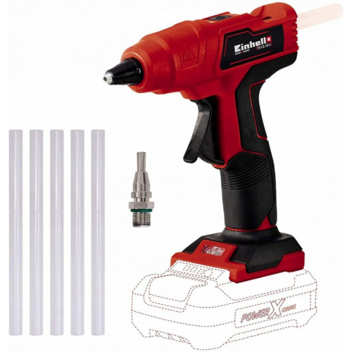 Einhell TE-CG 18 Li - Solo Pistolet a colle sans fil (18V/sans batterie) 4522200