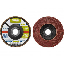 EXTOL CRAFT Disque abrasif pour métal, P100, 150 mm 260050