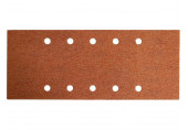 EXTOL PREMIUM Papier abrasif, 115 × 280 mm, P40, 10 trous, 10 pcs 244040