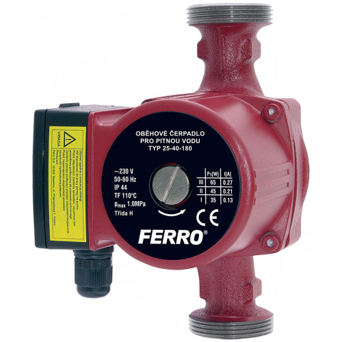 FERRO Circulateur 25-60, 180mm W0202