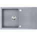 FERRO MEZZO II Évier en granit 780x480 mm, gris DRGM48/78GA