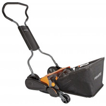 Tondeuse hélicoidale Fiskars StaySharp Max + bac de ramassage 1001658