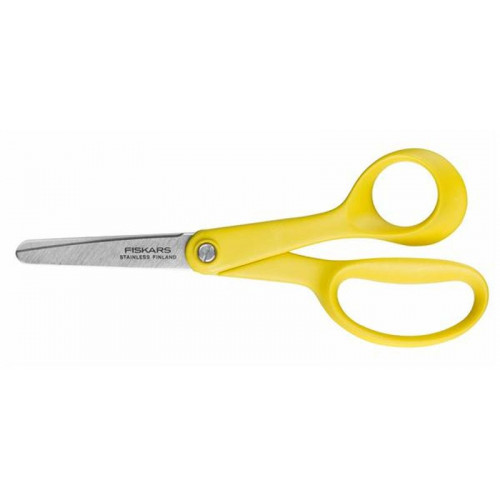 Fiskars Classic Ciseaux pour enfants 13 cm, Jaune 999263