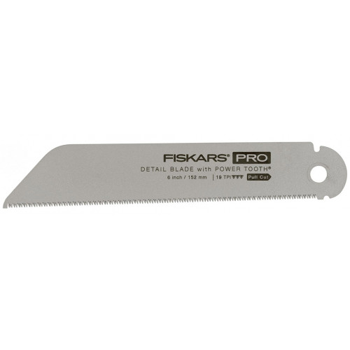 Fiskars PowerTooth Lame de rechange scie pliante a coupe tirante 150mm 19tpi 1062942