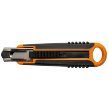 Fiskars Cutter de sécurité, 18mm, 14cm, Noir/Orange 1004683