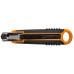 Fiskars Cutter de sécurité, 18mm, 14cm, Noir/Orange 1004683
