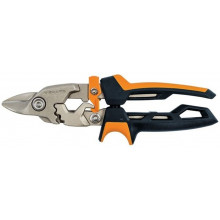 Fiskars PowerGear Cisaille aviateur coupe droite lame Offset 1027212