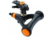 Fiskars Arroseur a impulsion métallique sur roues 1023656